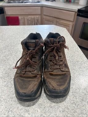 Ariat Men's Brown Lace-Up Work Boots